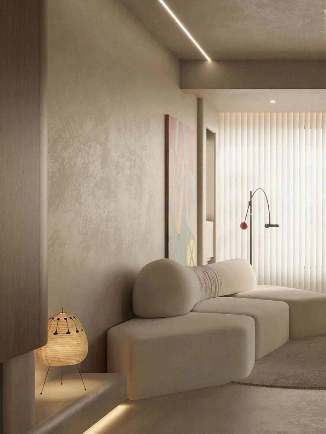 莱姆石艺术漆:天然质感与环保优势,打造独特家居空间(图7) 莱姆石艺术漆:天然质感与环保优势,打造独特家居空间(图7)