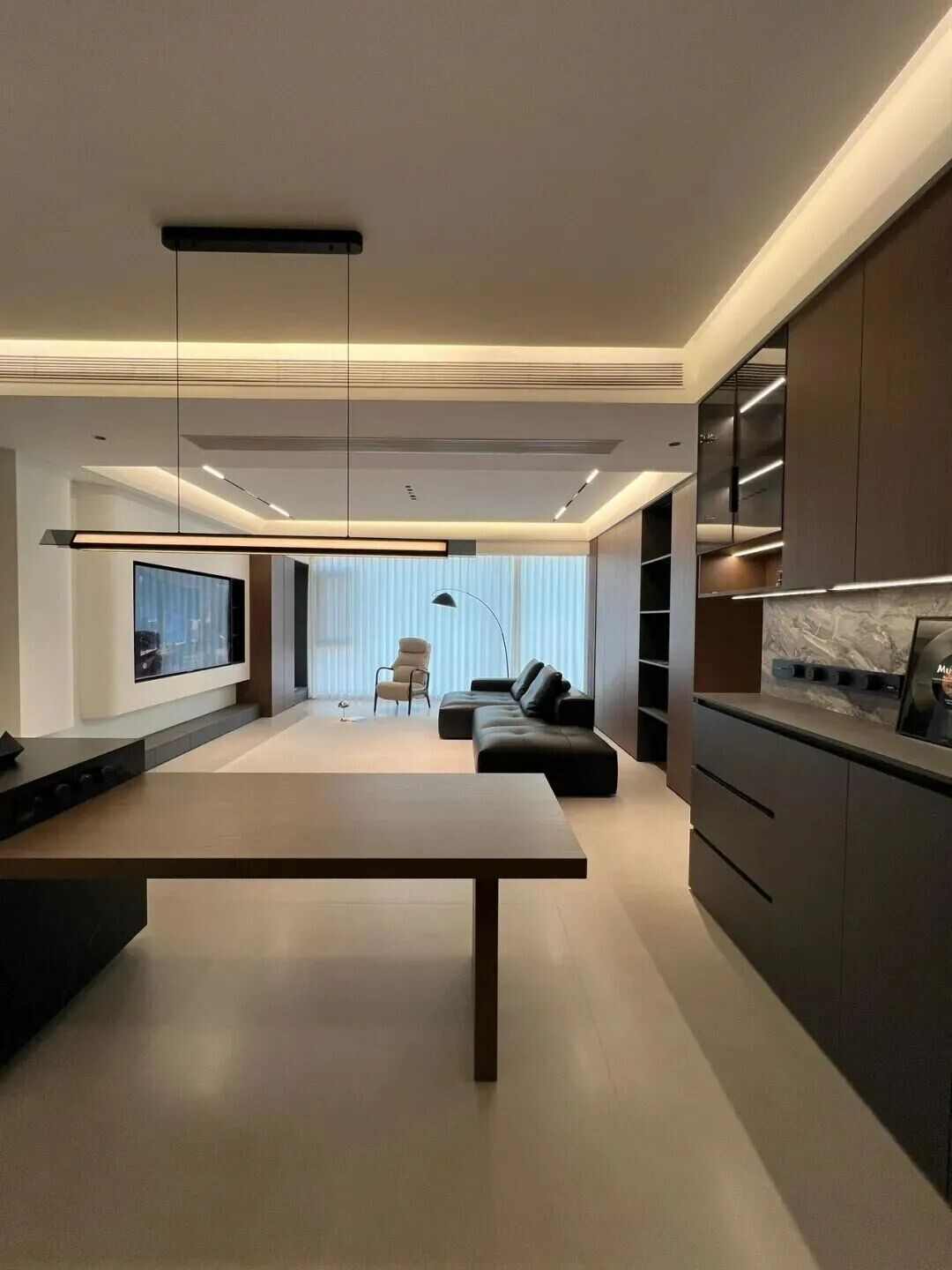 140㎡,轻硬装重软装,打造干干净净的舒适小家(图1) 140㎡,轻硬装重软装,打造干干净净的舒适小家