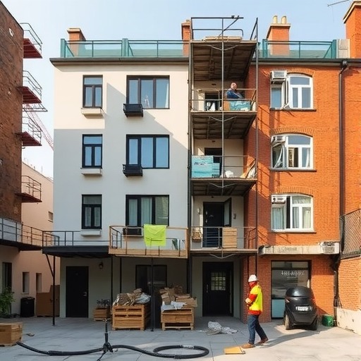 北京光明楼小区17号楼改建试点:危旧建筑更新、延续的民生实践 ▎旧改“好房子”⑪(图2) 北京光明楼小区17号楼改建试点:危旧建筑更新、延续的民生实践 ▎旧改“好房子”⑪(图2)
