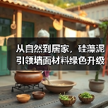 从自然到居家，硅藻泥引领墙面材料绿色升级