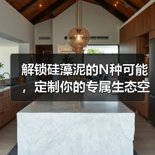 解锁硅藻泥的N种可能，定制你的专属生态空间