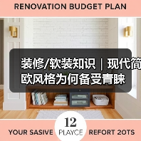 装修/软装知识|现代简欧风格为何备受青睐(图2) 装修/软装知识|现代简欧风格为何备受青睐(图2)