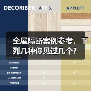 全屋隔断案例参考,下列几种你见过几个?(图1) 全屋隔断案例参考,下列几种你见过几个?(图1)