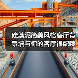 硅藻泥简美风格客厅背景墙与你的客厅很配哦!(图3) 硅藻泥简美风格客厅背景墙与你的客厅很配哦!(图3)
