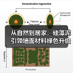 从自然到居家，硅藻泥引领墙面材料绿色升级（图1）