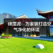硅藻泥：为家装打造空气净化的环境（图1）