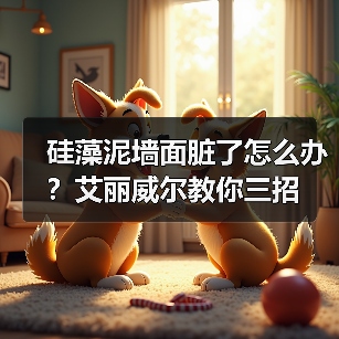 硅藻泥墙面脏了怎么办？艾丽威尔教你三招（图2）