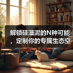 解锁硅藻泥的N种可能，定制你的专属生态空间（图1）