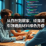 从自然到居家，硅藻泥引领墙面材料绿色升级（图1）