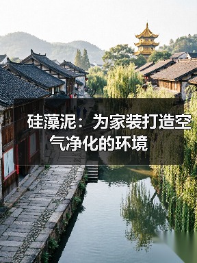 硅藻泥：为家装打造空气净化的环境（图1）