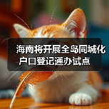 海南将开展全岛同城化户口登记通办试点(图2) 海南将开展全岛同城化户口登记通办试点(图2)