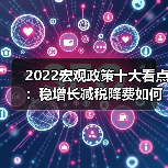 2022宏观政策十大看点:稳增长减税降费如何发力?(图3) 2022宏观政策十大看点:稳增长减税降费如何发力?(图3)