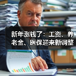 新年涨钱了:工资、养老金、医保迎来新调整(图4) 新年涨钱了:工资、养老金、医保迎来新调整(图4)