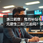 浙江调查:每月补贴千元愿生二胎/三胎吗?多地已出手。。。(图4) 浙江调查:每月补贴千元愿生二胎/三胎吗?多地已出手。。。(图4)