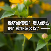 经济如何稳?潜力怎么挖?就业怎么保?——国家统计局长详解经济热点(图4) 经济如何稳?潜力怎么挖?就业怎么保?——国家统计局长详解经济热点(图4)