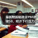 最新财新制造业PMI跌破50,经济下行压力凸显?(图4) 最新财新制造业PMI跌破50,经济下行压力凸显?(图4)