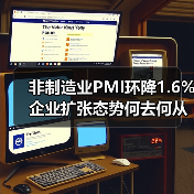 非制造业PMI环降1.6% 企业扩张态势何去何从?(图1) 非制造业PMI环降1.6% 企业扩张态势何去何从?(图1)
