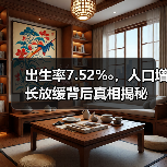 出生率7.52‰,人口增长放缓背后真相揭秘(图2) 出生率7.52‰,人口增长放缓背后真相揭秘(图2)