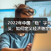 2022年中国“稳”字当头,如何定义经济稳定?(图1) 2022年中国“稳”字当头,如何定义经济稳定?(图1)