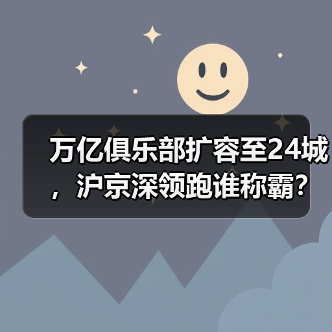 万亿俱乐部扩容至24城,沪京深领跑谁称霸?(图2) 万亿俱乐部扩容至24城,沪京深领跑谁称霸?(图2)