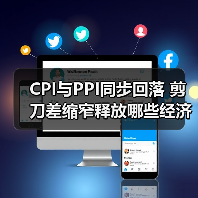 CPI与PPI同步回落 剪刀差缩窄释放哪些经济信号?(图2) CPI与PPI同步回落 剪刀差缩窄释放哪些经济信号?(图2)