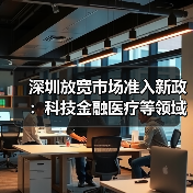 深圳放宽市场准入新政:科技金融医疗等领域全面突破(图2) 深圳放宽市场准入新政:科技金融医疗等领域全面突破(图2)