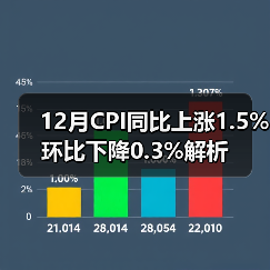 12月CPI同比上涨1.5% 环比下降0.3%解析(图4) 12月CPI同比上涨1.5% 环比下降0.3%解析(图4)