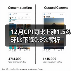 12月CPI同比上涨1.5% 环比下降0.3%解析(图2) 12月CPI同比上涨1.5% 环比下降0.3%解析(图2)