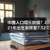 中国人口增长放缓?2021年出生率降至7.52‰(图2) 中国人口增长放缓?2021年出生率降至7.52‰(图2)