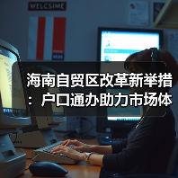 海南自贸区改革新举措:户口通办助力市场体系升级(图3) 海南自贸区改革新举措:户口通办助力市场体系升级(图3)