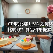 CPI同比涨1.5% 为何环比转跌？食品价格拖累明显（图1）