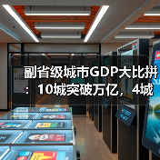 副省级城市GDP大比拼:10城突破万亿,4城迈入7千亿梯队(图2) 副省级城市GDP大比拼:10城突破万亿,4城迈入7千亿梯队(图2)