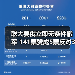 联大要俄立即无条件撤军 141票赞成5票反对35票弃权(图1) 联大要俄立即无条件撤军 141票赞成5票反对35票弃权(图1)