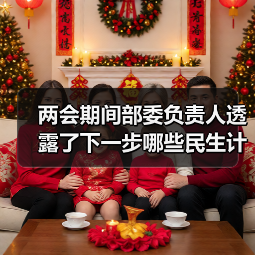两会期间部委负责人透露了下一步哪些民生计划？（图1）
