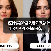 统计局解读2月CPI总体平稳 PPI涨幅回落（图1）