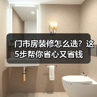 门市房装修怎么选？这5步帮你省心又省钱（图1）