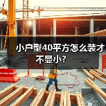 小户型40平方怎么装才不显小？（图4）