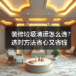 装修垃圾清运怎么选?选对方法省心又省钱(图2) 装修垃圾清运怎么选?选对方法省心又省钱(图2)