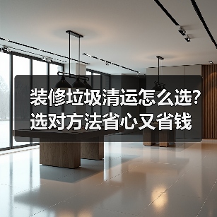 装修垃圾清运怎么选?选对方法省心又省钱(图1) 装修垃圾清运怎么选?选对方法省心又省钱(图1)