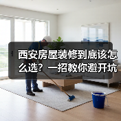 西安房屋装修到底该怎么选？一招教你避开坑（图1）