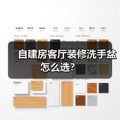 自建房客厅装修洗手盆怎么选？（图1）