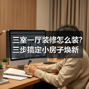 三室一厅装修怎么装？三步搞定小房子焕新（图2）