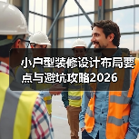 小户型装修设计布局要点与避坑攻略2026(图1) 小户型装修设计布局要点与避坑攻略2026(图1)