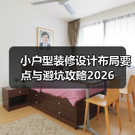 小户型装修设计布局要点与避坑攻略2026(图4) 小户型装修设计布局要点与避坑攻略2026(图4)