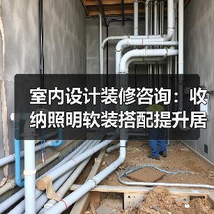 室内设计装修咨询：收纳照明软装搭配提升居住舒适度（图4）