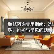 装修咨询实用指南：选购、维护与常见问题解析2026（图2）