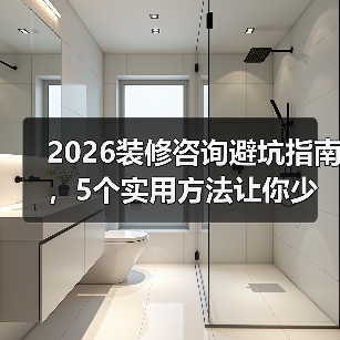 2026装修咨询避坑指南，5个实用方法让你少花冤枉钱（图2）