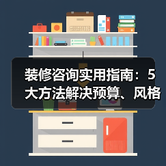装修咨询实用指南：5大方法解决预算、风格与避坑难题（图1）