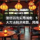 装修咨询实用指南：5大方法解决预算、风格与避坑难题（图3）