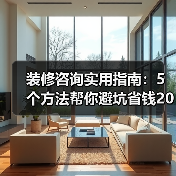 装修咨询实用指南：5个方法帮你避坑省钱2026（图1）
